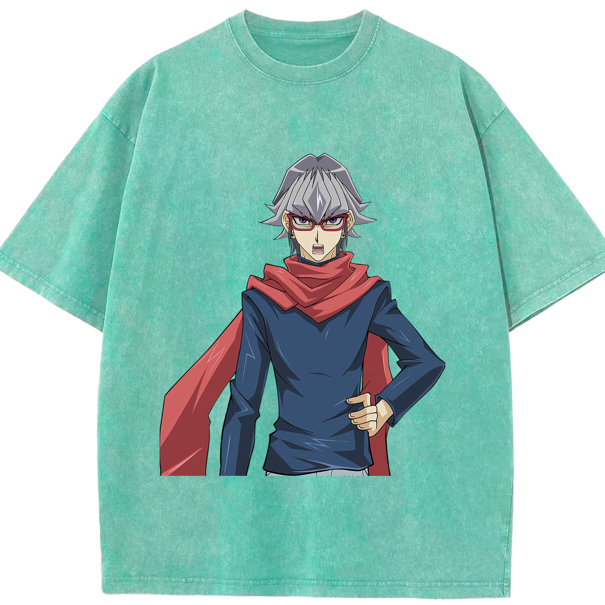 （画像用） 遊☆戯☆王 Yu-Gi-Oh! 綿100% ヴィンテージ風 半袖Tシャツ（フロントプリント）